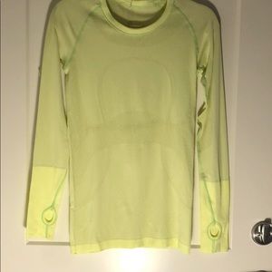 Lululemon long sleeve swiftly speed